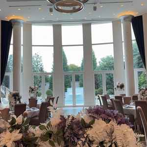 メゾンパリス最大88名のスクリーン付き会場は見晴らしが良かった。