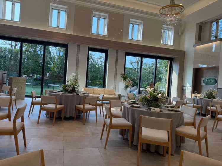 イタリア館。ガーデンからのシルエット入場可能。