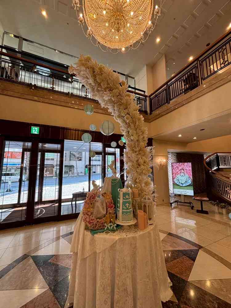 入ってすぐ素敵な演出が行われてました！