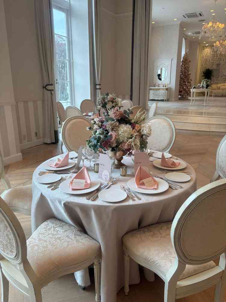 可愛らしい雰囲気の装飾がされていて、こういった雰囲気も好みだと気付かされました。素敵でした。