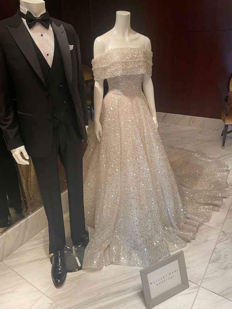 大人気のハツコエンドウのドレスを初め、数多くのドレスショップと提携しているようです。