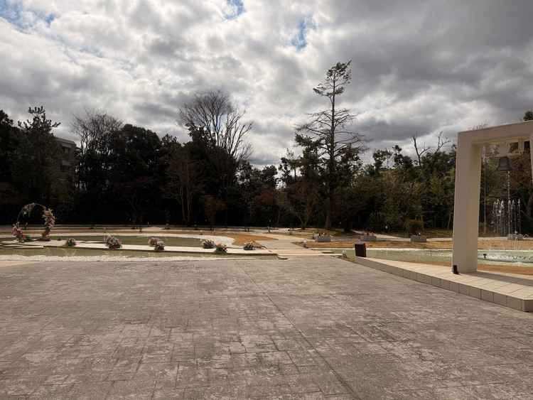 ガーデンです。思ったより広かったです。