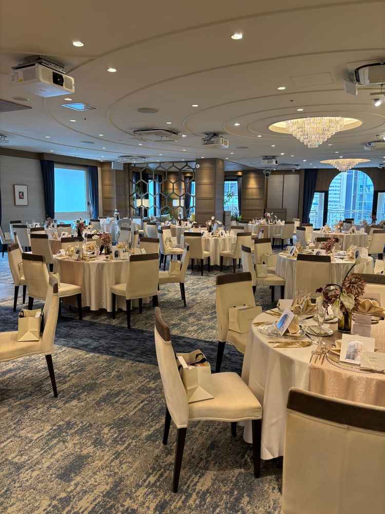 5階の披露宴会場です