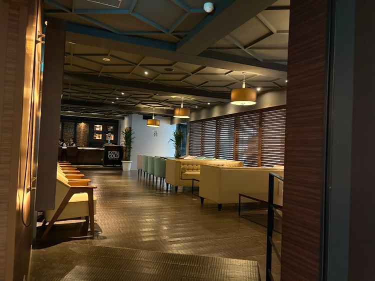 ゲストが待機する待合室