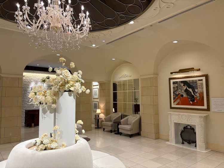 飾られた絵の意味を教えていただき感銘を受けました。