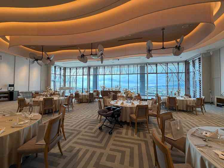 披露宴会場、可愛いくてよかったです！