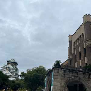 大阪城も見えます