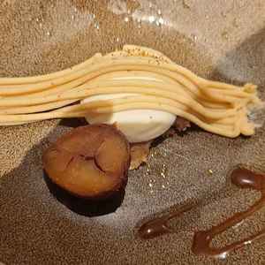 試食したモンブラン