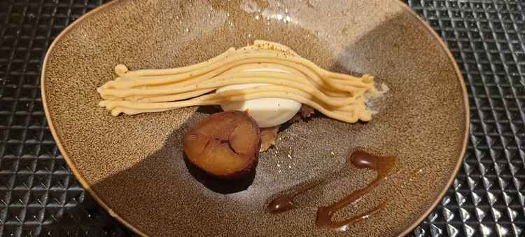 試食したモンブラン