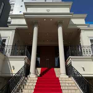 チャペル前の外階段