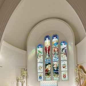 チャペルのステンドグラスが綺麗でした