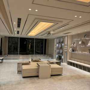 ゲストの待合スペースがとても広く、テラスまでありました！