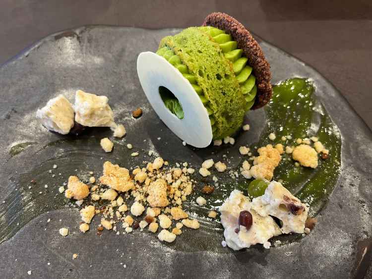 試食のスイーツ