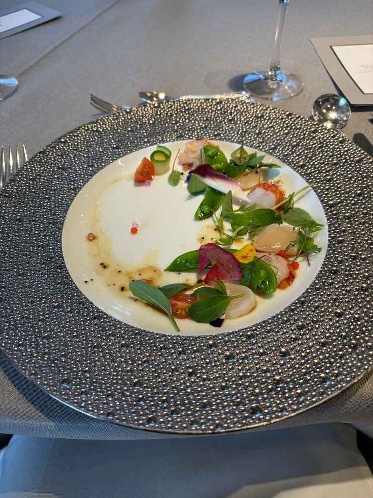 ハーフコース試食の前菜です。