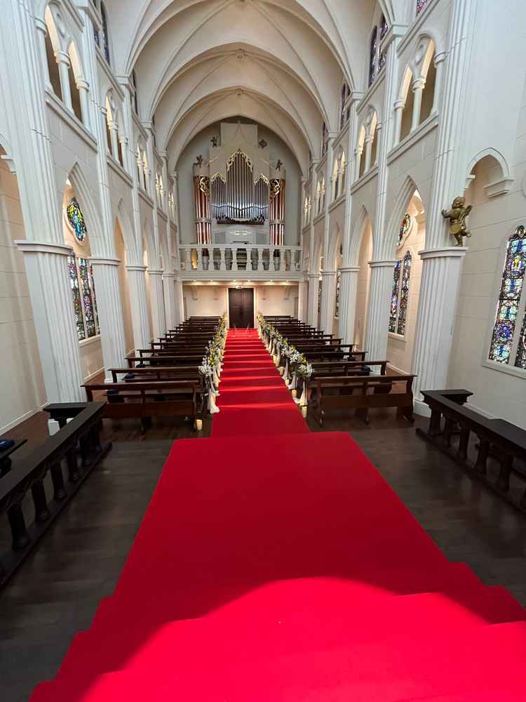 チャペル奥から