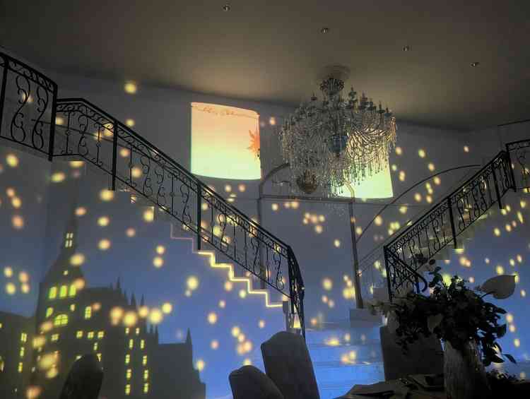 プロジェクションマッピングを用いた演出