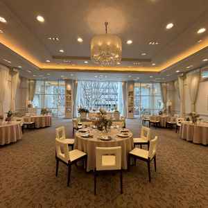 披露宴会場が広くて良かった