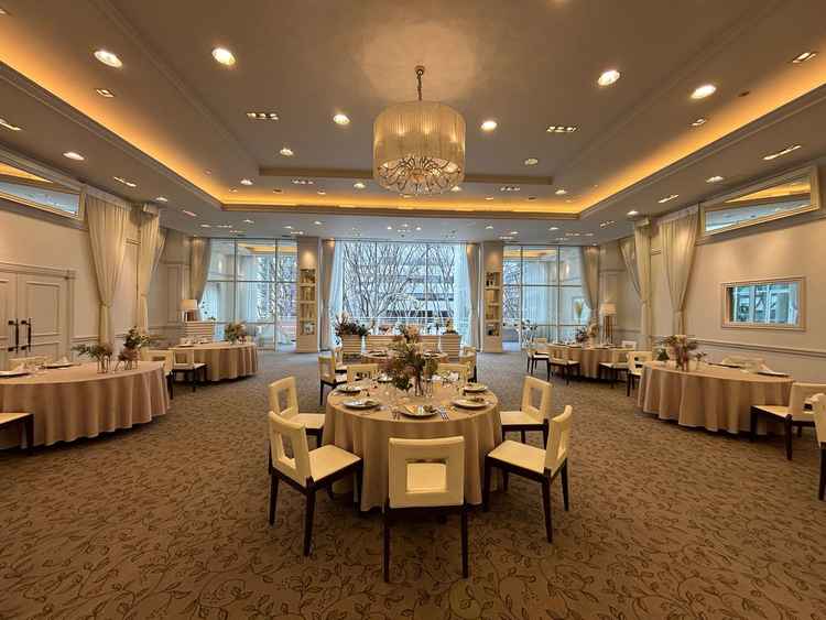 披露宴会場が広くて良かった