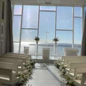 チャペルのカーテンが開けた時