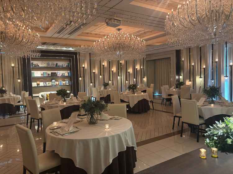 披露宴会場です。