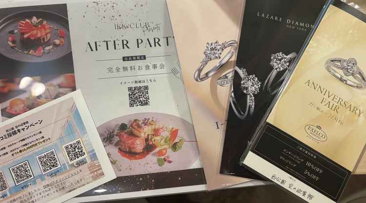 まだ完成していない会場なので、会場の写真はとれませんでしたが、分かりやすい資料を頂きました！