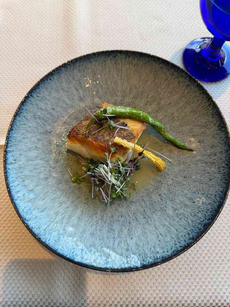 試食の料理コース。前菜からデザートまで本当に全部美味しかった