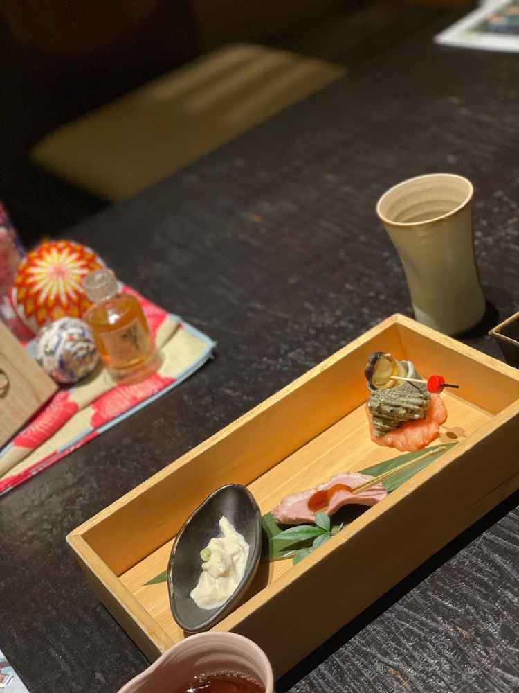 ブライダルフェア特別の前菜3点もり