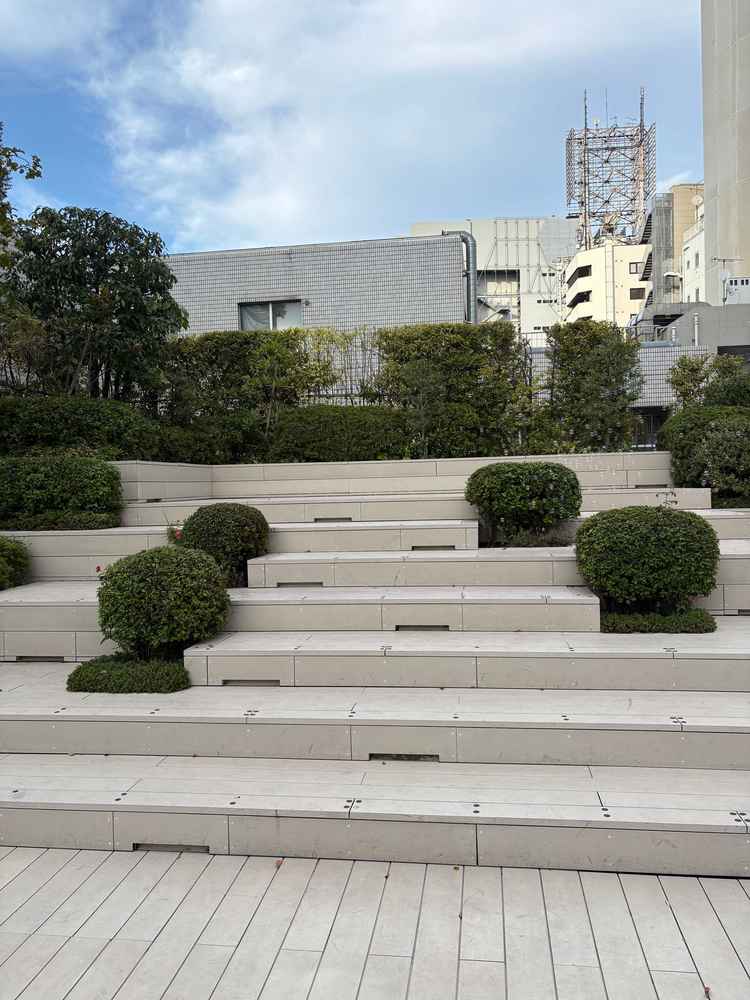 ガーデン会場。披露宴会場と隣接しており、シャボン玉も飛んでいて素敵でした