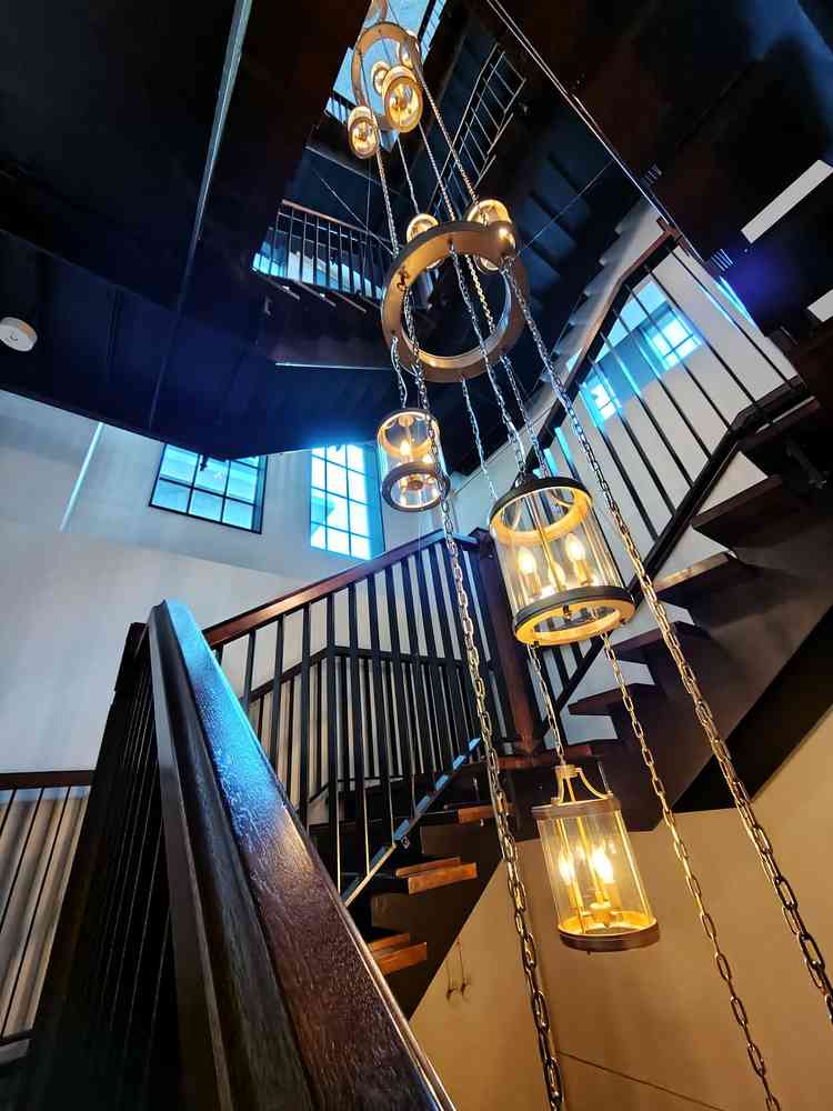 螺旋階段が素敵