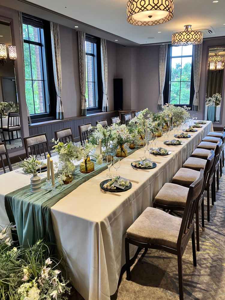 披露宴会場です。