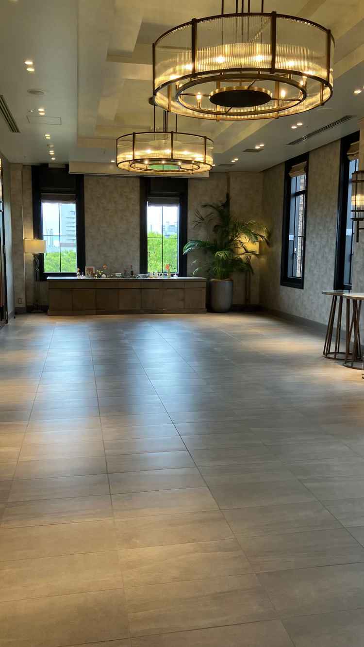 挙式後の0.5次会会場