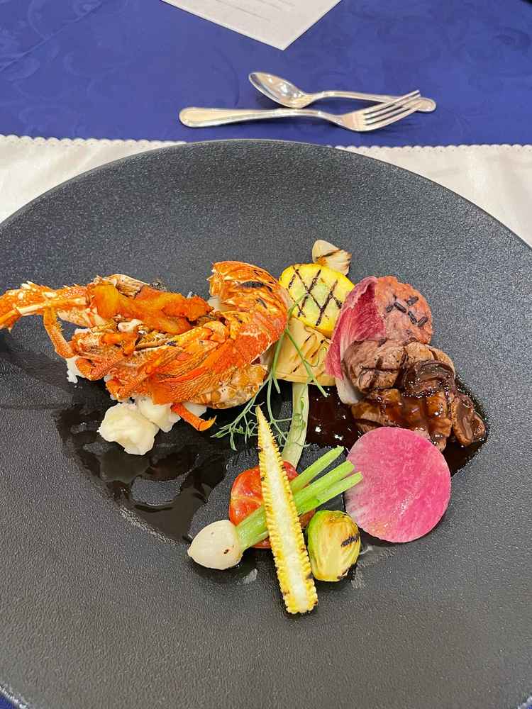 野菜にこだわったメニューらしく、色とりどりでした。