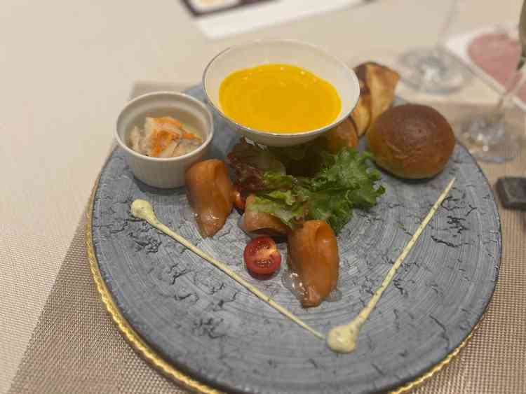 フェアのお料理1皿目