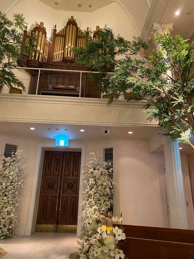 チャペルのパイプオルガン