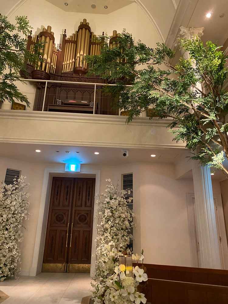 チャペルのパイプオルガン