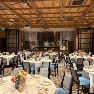 地下の披露宴会場