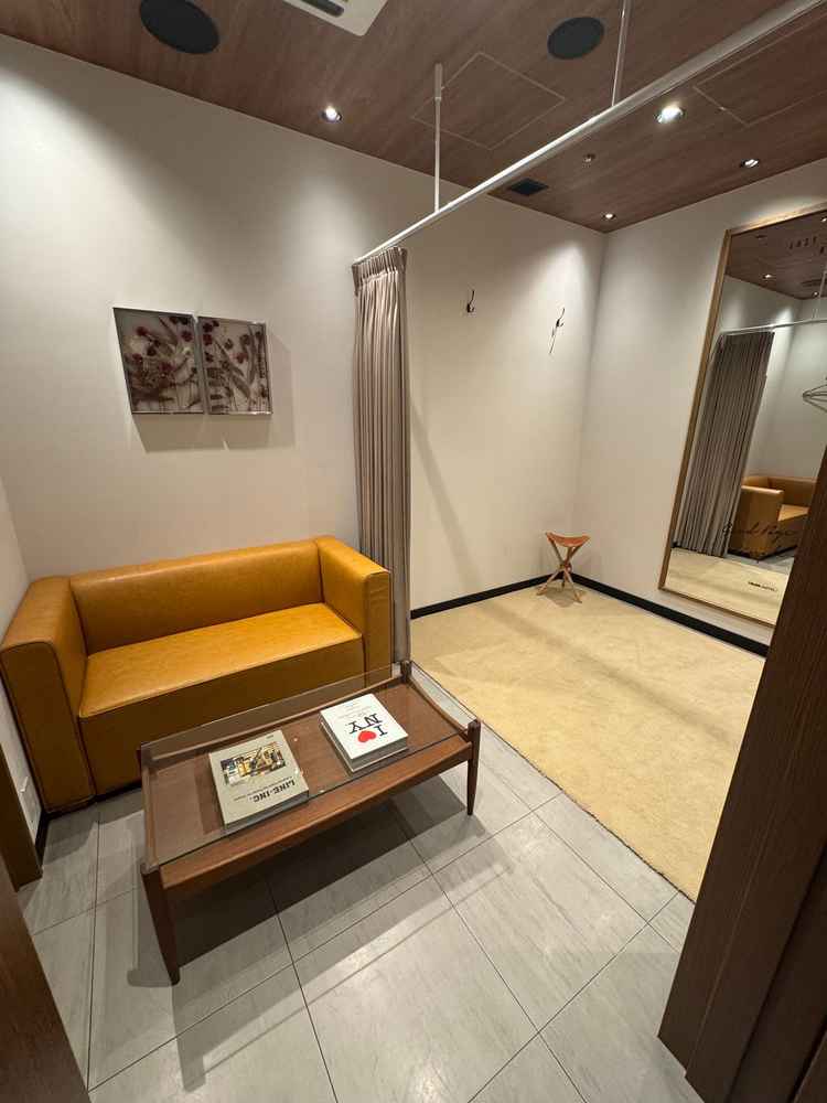 ブライズルームは広めの空間です。