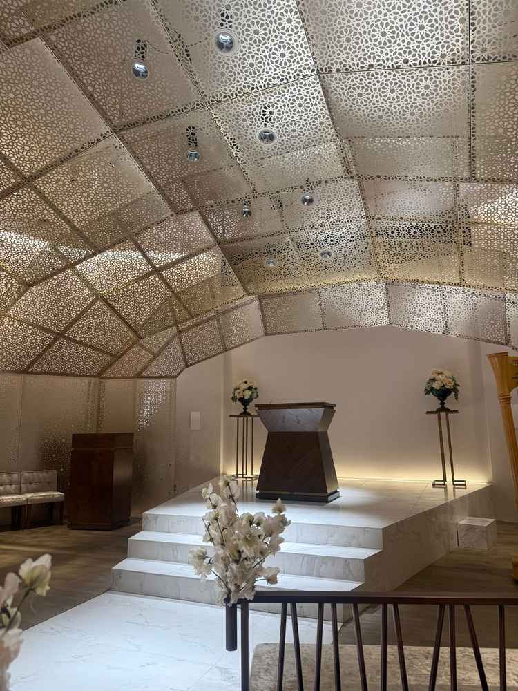 他にない特別感のあるチャペルがとても魅力的でした！