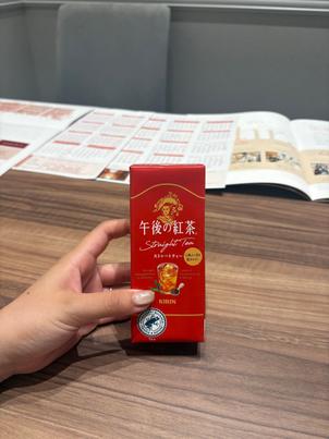 試食の後に飲み物いただきました。