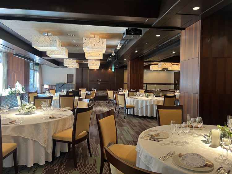 ウェルカムスペースが広い披露宴会場