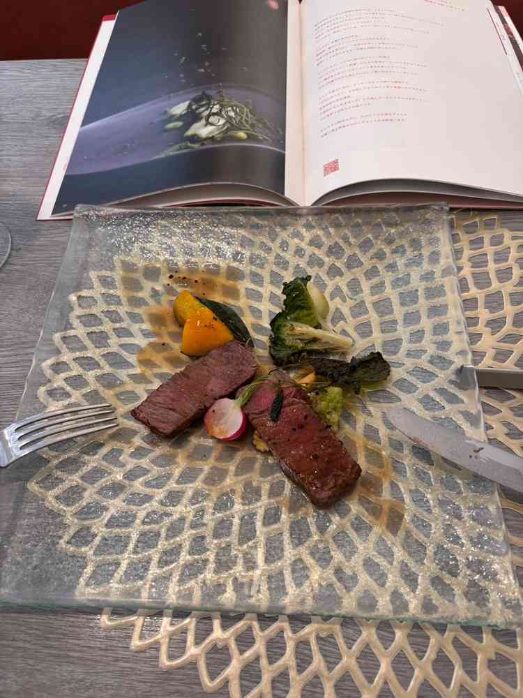 食事が美味しくて、ソースも美味しかった