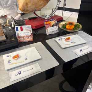 ウェルカムパーティーの軽食