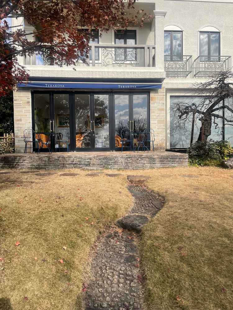 ガーデン挙式をする場所。