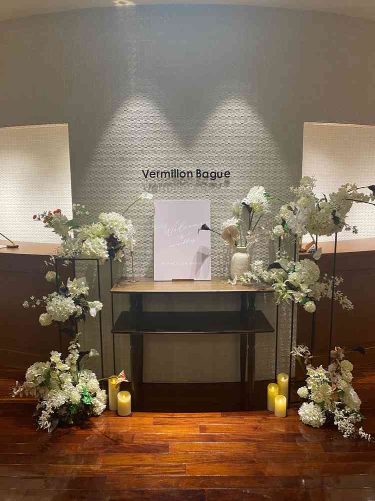 入り口、ウェルカムボード