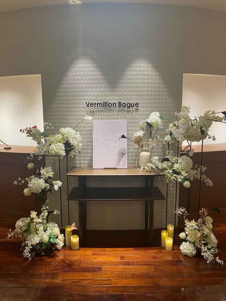 入り口、ウェルカムボード