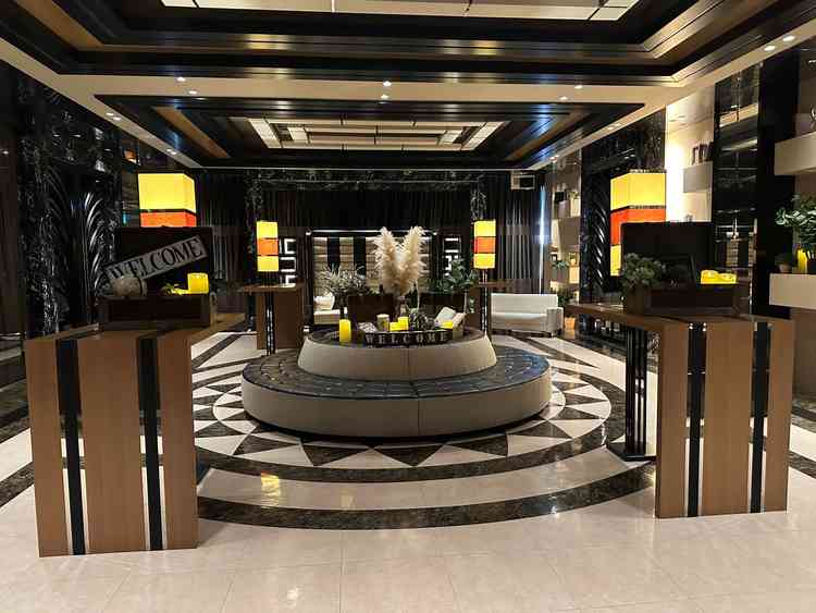 ロビー。素敵な雰囲気でした。