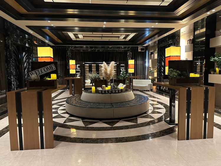 ロビー。素敵な雰囲気でした。