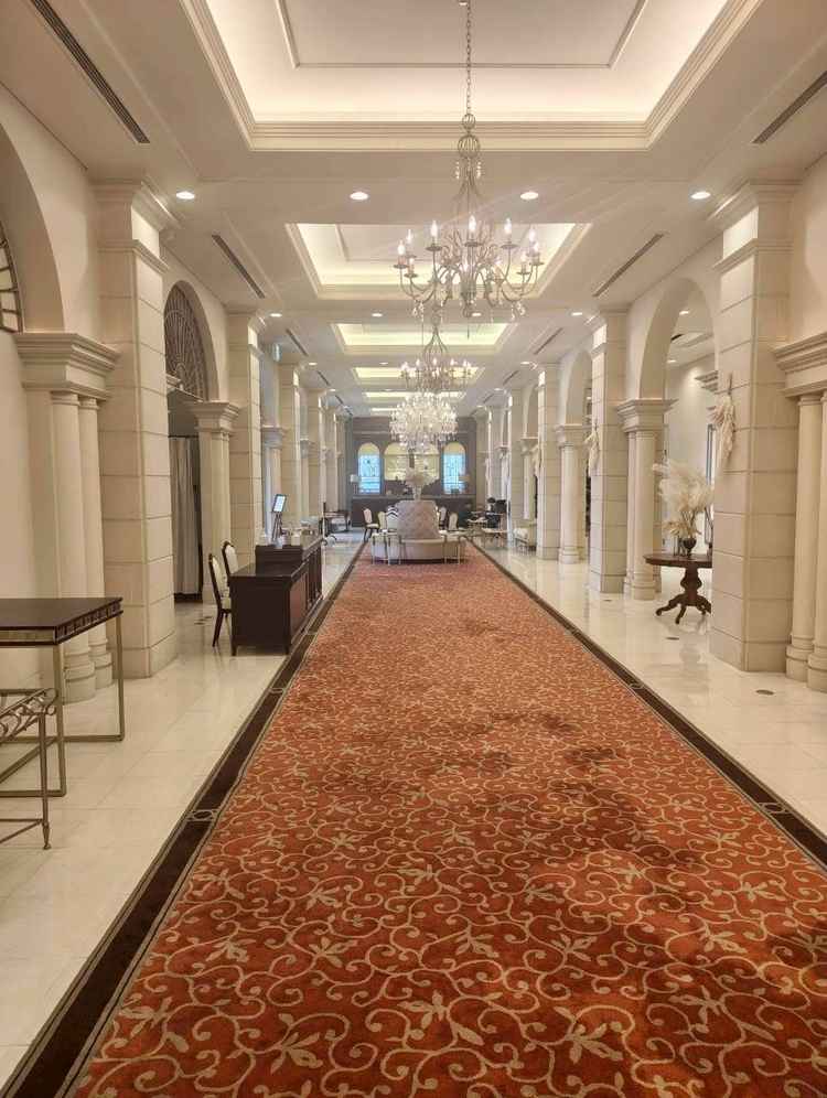 正面玄関から入ったところにあるロビー