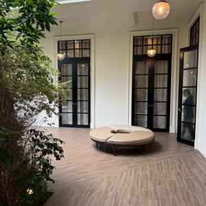 庭。子供たちも楽しめそうだなと思った。