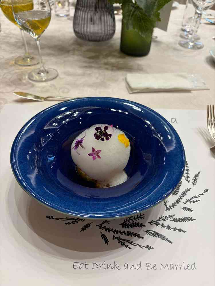 試食② 目で見ても楽しめました。泡でエビが見えず、食べるのが難しかったです。